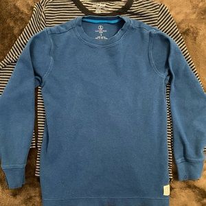 Boys long sleeve thermal shirts size 6/7